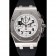 Audemars Piguet Royal Oak Offshore White Dial Stainless Steel Case Black Rubber Strap