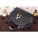 Hermes Stirrup Shoulder Bag Black 608089