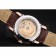 Omega Swiss DeVille Stainless Steel Bezel Brown Leather Strap 7619