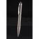 MontBlanc Starwalker Horizontally Grooved Silver Ballpoint Pen  622814