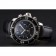 Swiss Blancpain Air Command Monaco YS Black Dial Stainless Steel Case Black Leather Strap