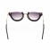 Miu Miu Rounded Cut Off Cat-Eye Black Sunglasses 308040