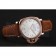 Panerai Radiomir White Dial Diamond Bezel Rose Gold Case Brown Suede Leather Strap 1453799