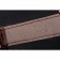 Patek Philippe Calatrava White Dial Rose Gold Case Brown Leather Strap