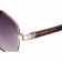 Prada Square Linea Rossa Logo Gold Frame Sunglasses 308220