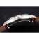 Swiss Rolex Cellini White Dial Roman Numerals Stainless Steel Case Light Brown Leather Strap