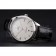 Omega Tresor Master Co-Axial White Dial Stainless Steel Case Black Leather Strap
