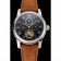 Patek Philippe Grand Complications Day Date Tourbillon Black Dial Numerals Stainless Steel Case Brown Suede Leather Strap 1453816