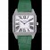 Cartier Santos 100 Diamond Silver Bezel 621929