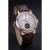 Patek Philippe Geneve Grand Complications White Dial Tourbillon Rose Gold Bezel Brown Band  622156
