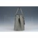 Prada Saffiano Double Tote Grey