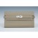 Hermes Kelly Long Wallet Grey 608073