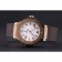 Hublot Big Bang King Rose Gold Bezel White Dial Brown Rubber Strap