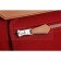 Hermes Herbag Dark Red