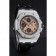 Swiss Audemars Piguet Royal Oak Offshore Gold Dial Stainless Steel Case Black Leather Strap  622849