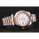 Swiss Rolex Datejust White Dial Rose Gold Bezel Stainless Steel Case Two Tone Bracelet