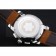Montblanc Chronograph White Dial Brown Suede Leather Bracelet Silver Case 1454115