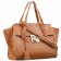 Salvatore Ferragamo Embossed Tan Leather Tote Bag 18927379