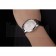 Swiss Vacheron Constantin Traditionnelle White Dial Roman Numerals Black Leather Bracelet