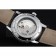 Vacheron Constantin Patrimony Power Reserve Black Dial Silver Diamond Case Black Leather Bracelet  1454267