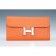 Hermes Constance Long Wallet Orange 608080