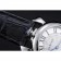 Cartier Rotonde Blue Crown Black Leather Bracelet 621975