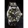 IWC Big Pilot 45mm Black And Yellow Dial Black Leather Bracelet