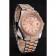 Swiss Rolex Day-Date Diamonds Bezel Rose Gold And Staineless Steel Bracelet 1454107