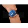 Swiss IWC Portuguese Blue Dial Gold Case Blue Leather Bracelet 1453919