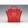 Celine Nano Luggage Red