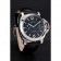 Panerai Luminor Marina Date Black Hobnail Pattern Dial Stainless Steel Case Black Leather Strap