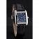 Cartier Tank MC Stainless Steel Case Black Dial Black Leather Strap  622174