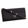 Prada Continental Wallet with Strap Black