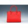 Prada Top Handle Satchel Collage Print Red Bag Medium 18927263