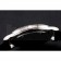 Patek Philippe Calatrava Black Dial Roman Numerals Ribbed Bezel Stainless Steel Case Black Leather Strap