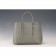 Prada Saffiano Double Tote Grey