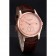 Patek Philippe Calatrava Rose Dial Rose Gold Case Brown Leather Strap  622836