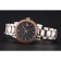 Burberry The City Black Dial Rose Gold Diamond Bezel Stainless Steel Case Two Tone Bracelet