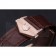 Tag Heuer Carerra Calibre 6 White Dial Red Numbers Brown Leather Band  622161