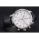IWC Portugieser Chronograph White Dial Blue Hands And Numerals Steel Case With Diamonds Black Leather Strap