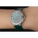 Cartier Ballon Bleu Silver Bezel with Green Dial and Green Leather Band   621553