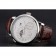 A. Lange & Sohne Grand Lange 1 Moon Phase White Dial Stainless Steel Case Brown Leather Strap