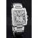 Cartier Tank MC White Dial Stainless Steel Case And Bracelet  622697