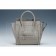 Celine Micro Luggage Crocodile Grey