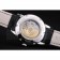 Patek Philippe Swiss Calatrava Ribbed Bezel White Dial Black Leather Strap 7657