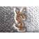 Saint Laurent Monogram Clutch Python Leather Gold Hardware Silver Bag 18926876