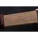 Omega De Ville Prestige Ladies White Dial Rose Gold Case Brown Leather Strap
