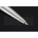 Cartier Fully Grooved Pattern Silver Ballpoint Pen  622776