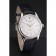 Swiss Rolex Cellini Date White Dial Stainless Steel Case Black Leather Strap