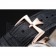 Vacheron Constantin Patrimony Power Reserve Black Dial Rose Gold Case Black Leather Bracelet  1454265